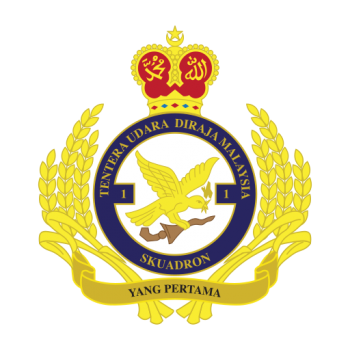 Coat of arms (crest) of the No 1 Squadron, Royal Malaysian Air Force
