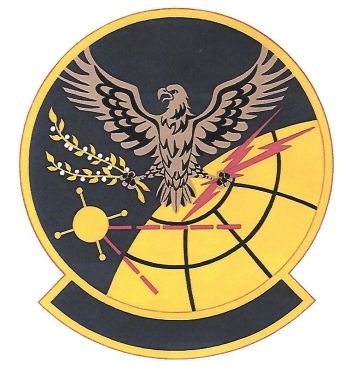 Coat of arms (crest) of the 280th Combat Information Squadron, US Air Force