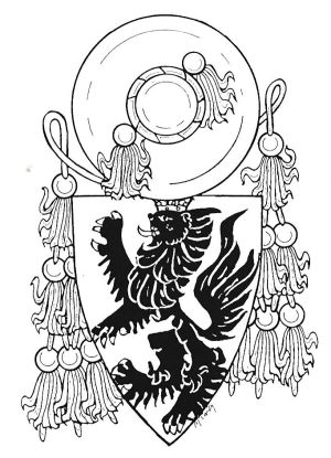 Arms (crest) of Arnaud d’Aux