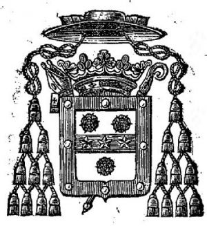 Arms (crest) of Gaspard de Tressemanes de Brunet