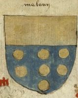 Blason de Melun/Arms (crest) of Melun