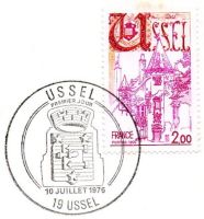 Blason d'Ussel/Arms (crest) of Ussel