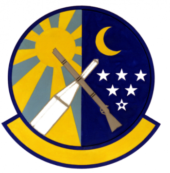 Coat of arms (crest) of the 321st Missile Security Squadron, US Air Force