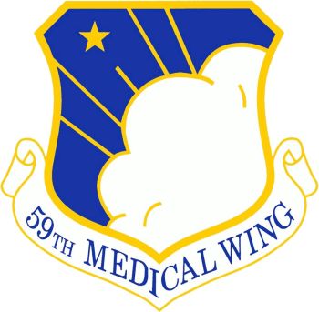 Coat of arms (crest) of the 59th Medical Wing, US Air Force