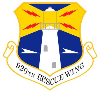 Coat of arms (crest) of the 920th Rescue Wing, US Air Force