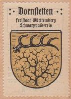 Wappen von Dornstetten/Arms (crest) of Dornstetten