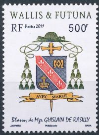 Arms of Ghislain Marie Raoul Suzanne de Rasilly