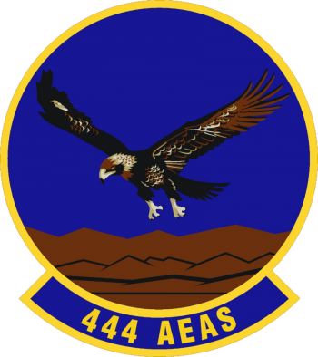 Coat of arms (crest) of the 444th Air Expeditionary Advisory Squadron, US Air Force