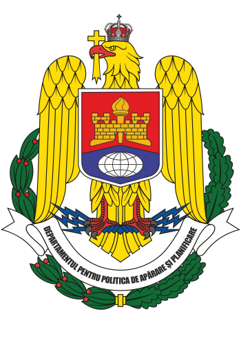 Coat of arms (crest) of the Defence Policy and Planning Department, Romania