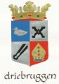 Wapen van Driebruggen/Arms (crest) of Driebruggen