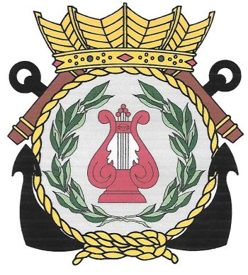 Coat of arms (crest) of the Marines Band, Royal Netherlands Navy