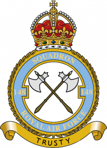Coat of arms (crest) of No 148 Squadron, Royal Air Force