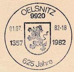 Wappen von Oelsnitz/Vogtland/Coat of arms (crest) of Oelsnitz/Vogtland