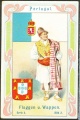 Arms, Flags and Types of Nations trade card Natrogat Portugal