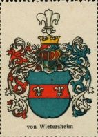 Wappen von Wietersheim