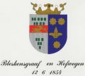 Wapen van Bleskensgraaf en Hofwegen/Coat of arms (crest) of Bleskensgraaf en Hofwegen