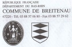 Blason de Breitenau/Arms (crest) of Breitenau