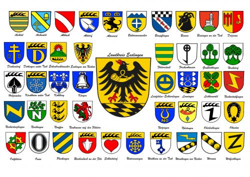 Arms in the Esslingen District