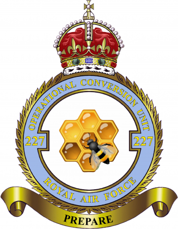 Coat of arms (crest) of No 227 Operational Conversion Unit, Royal Air Force