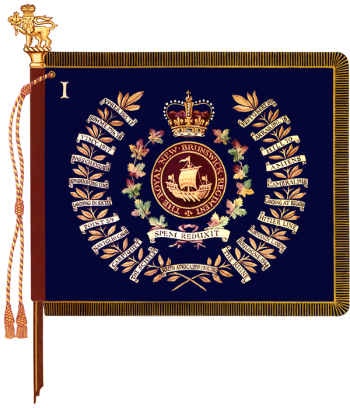 Arms of The Royal New Brunswick Regiment, Canadian Army