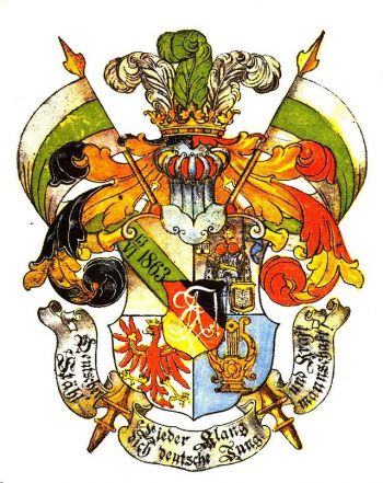 Wappen von Universitätssängerchaft Skalden/Arms (crest) of Universitätssängerchaft Skalden