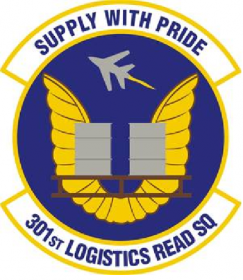 Coat of arms (crest) of 301st Logistics Readiness Squadron, US Air Force