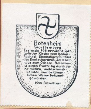 Wappen von Botenheim/Coat of arms (crest) of Botenheim