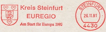 Wappen von Steinfurt (kreis)/Coat of arms (crest) of Steinfurt (kreis)