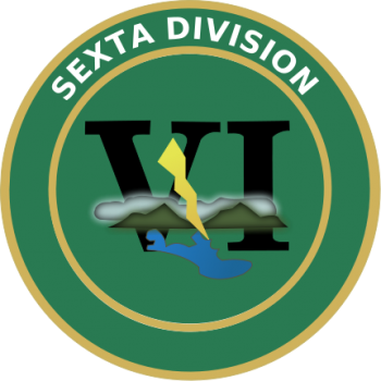 Coat of arms (crest) of the VI Division, Colombian Army