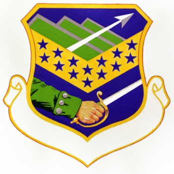 Coat of arms (crest) of the Vermont Air National Guard, US