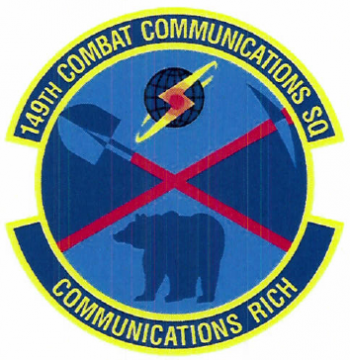 Coat of arms (crest) of the 149th Combat Communications Squadron, California Air National Guard