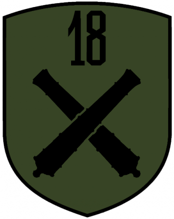 Coat of arms (crest) of 18th Artillery Regiment, Polish Army
