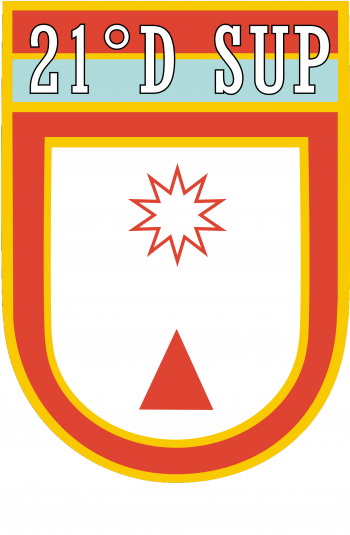 Coat of arms (crest) of the 21st Supply Depot, Brazilian Army