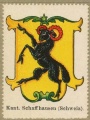 Arms of Schaffhausen (canton)