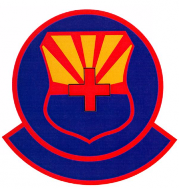 Coat of arms (crest) of the 56th Medical Support Squadron, US Air Force