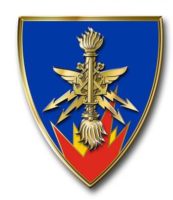 Coat of arms (crest) of the Interarms Munitions Service, France