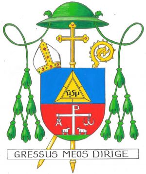 Arms (crest) of Josephus Franciscus van der Stappen