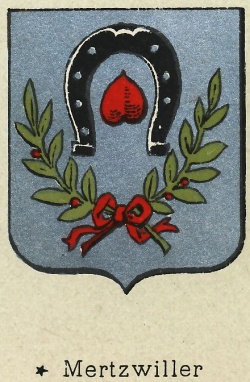 Blason de Mertzwiller/Coat of arms (crest) of {{PAGENAME