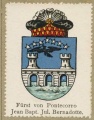 Wappen von Fürst von Pontecorro, Jeann Baptiste Bernadotte