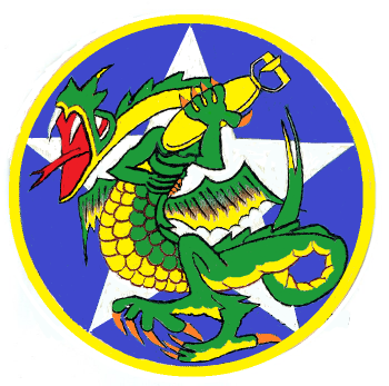 Coat of arms (crest) of the 373rd Bombardment Squadron, USAAF