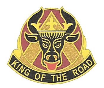 Coat of arms (crest) of 812th Transportation Battalion, US Army