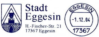 Wappen von Eggesin/Coat of arms (crest) of Eggesin