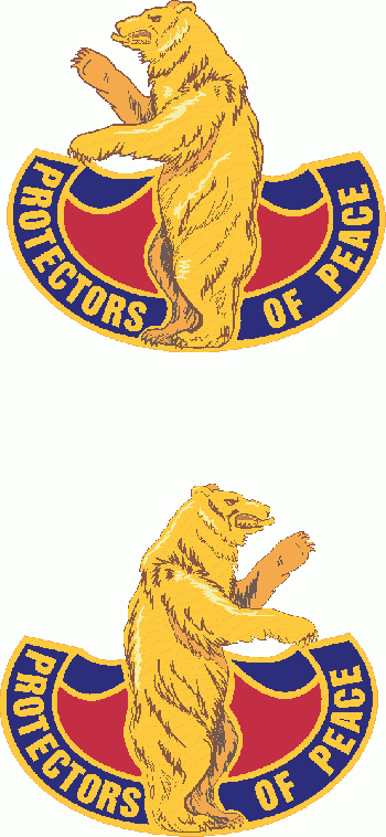 Coat of arms (crest) of Missouri Army National Guard, US