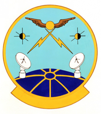 Coat of arms (crest) of the 1999th Communications Squadron, US Air Force