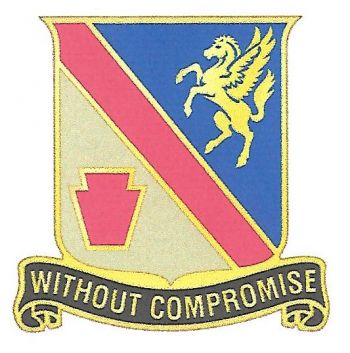 Arms of 628th Support Battalion, Pennsylvania Army National Guard