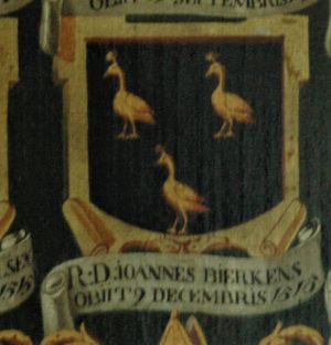 Arms (crest) of Joannes Bierkens