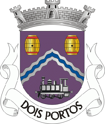 Brasão de Dois Portos/Arms (crest) of Dois Portos