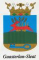 Wapen van Gaasterlân-Sleat/Coat of arms (crest) of Gaasterlân-Sleat