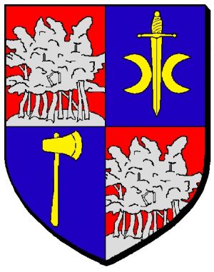 Blason de Hautefeuille (Seine-et-Marne)/Arms (crest) of Hautefeuille (Seine-et-Marne)