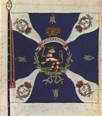 Colour of the Regiment von Trumbach, Hessen-Kassel